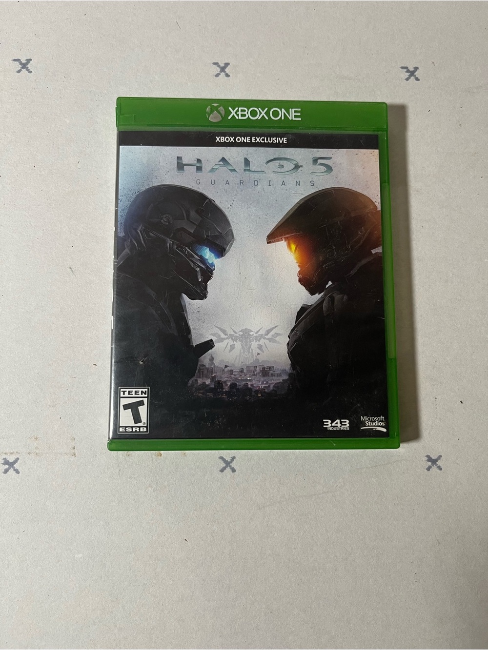 Halo 5: Guardians (Green) - Xbox One Case Art